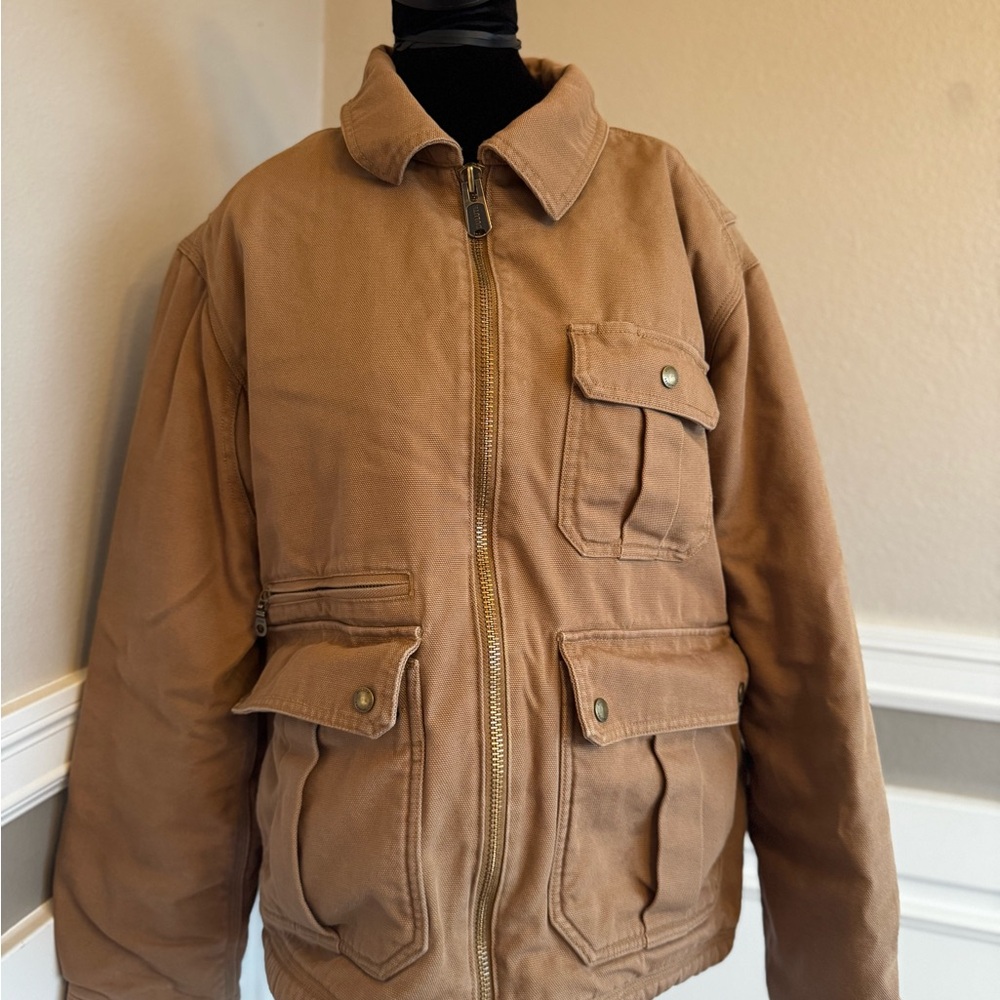 Vintage workwear/chore jacket (L) Duluth trading company